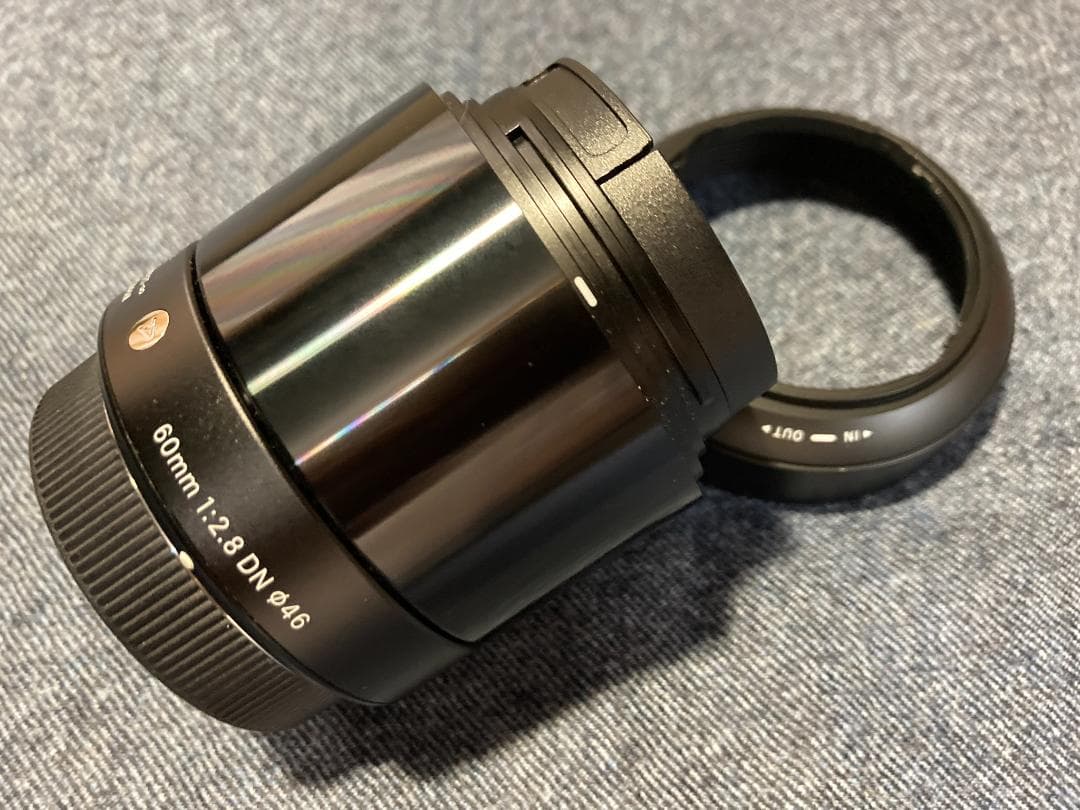 シグマ M4/3◆SIGMA Art 60mm F2.8 DN ブラック◆美品