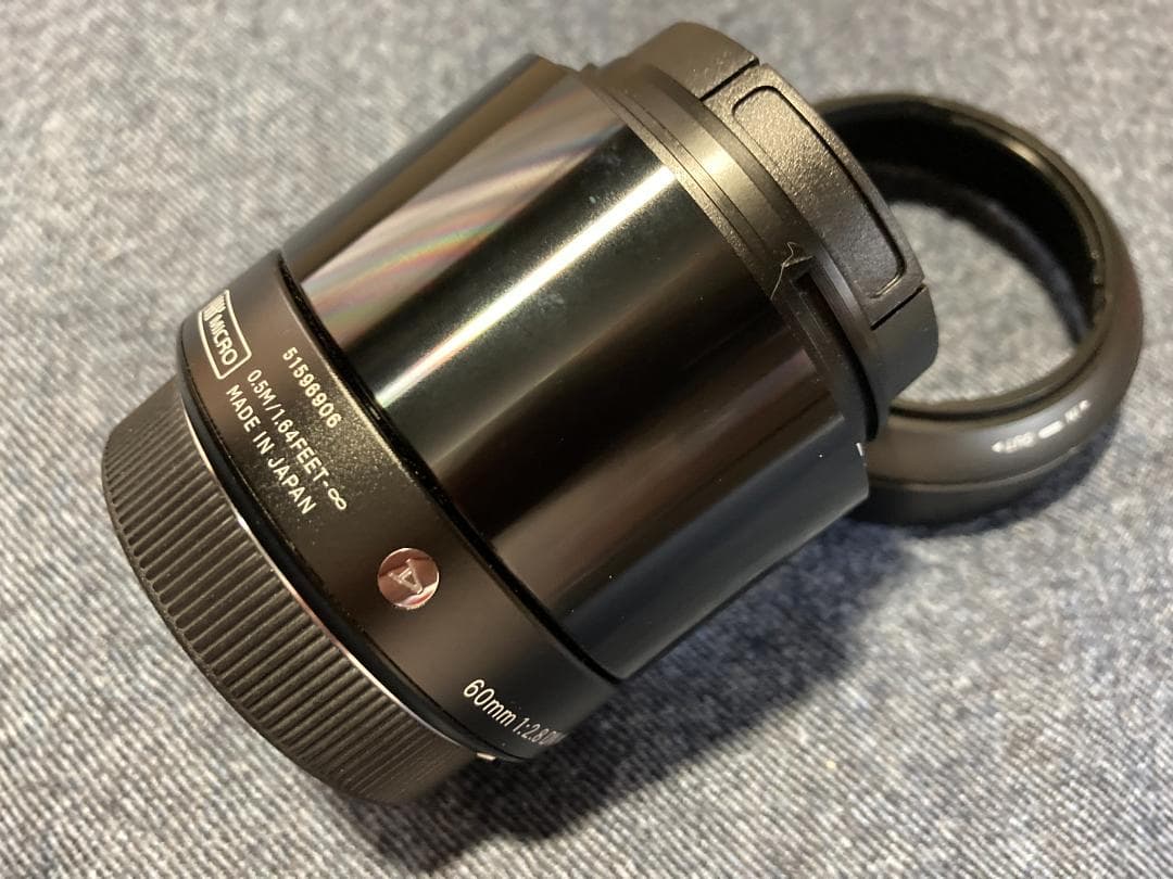 シグマ M4/3◆SIGMA Art 60mm F2.8 DN ブラック◆美品