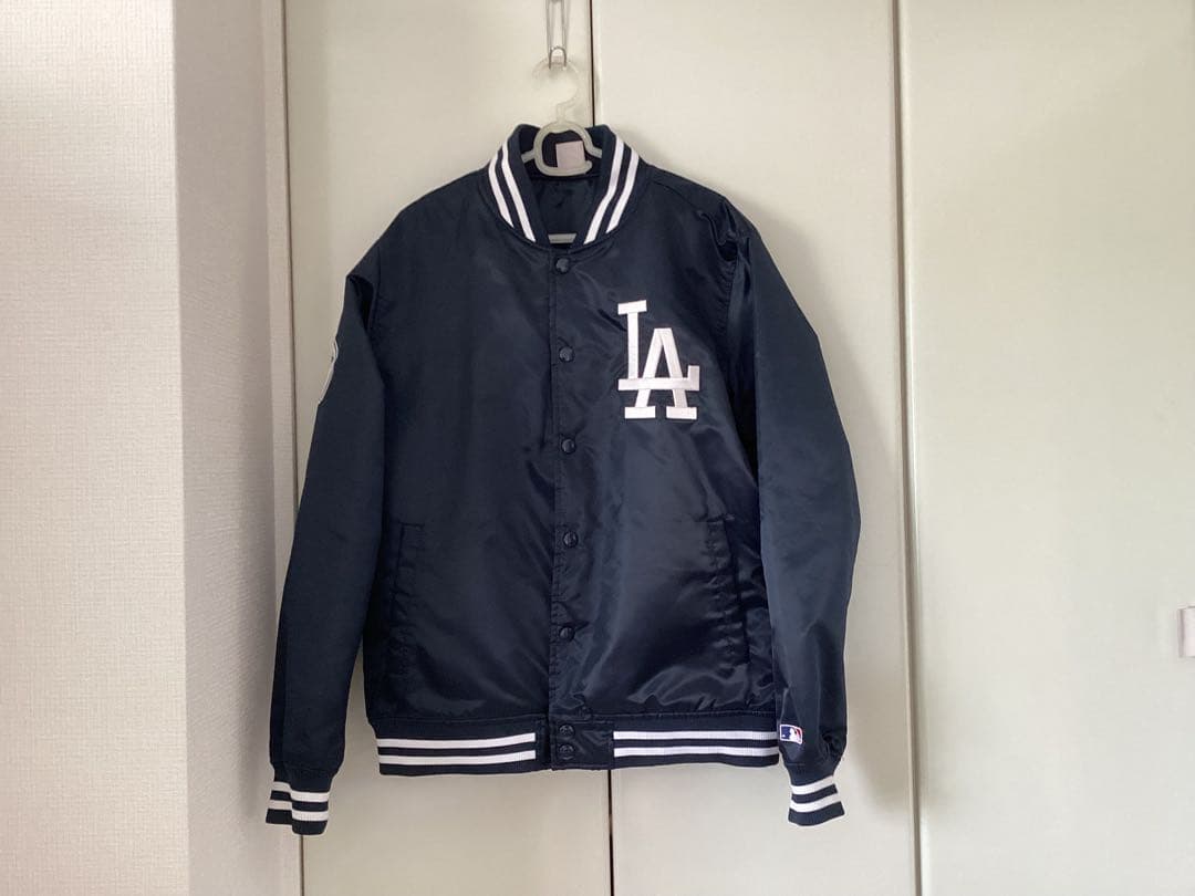 ドジャース　スタジャン濃紺　限定セール
