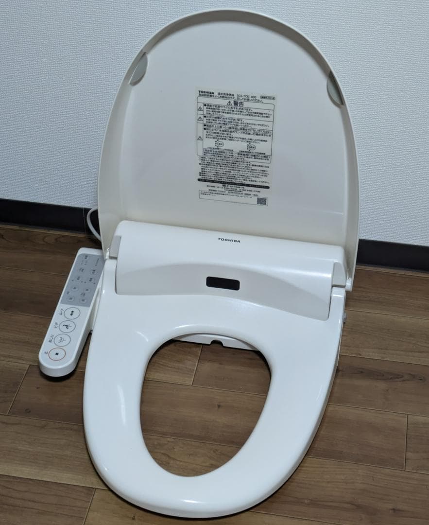東芝 SCS-TCK1000 2021年製 ステンレスノズル 温水洗浄便座 中古