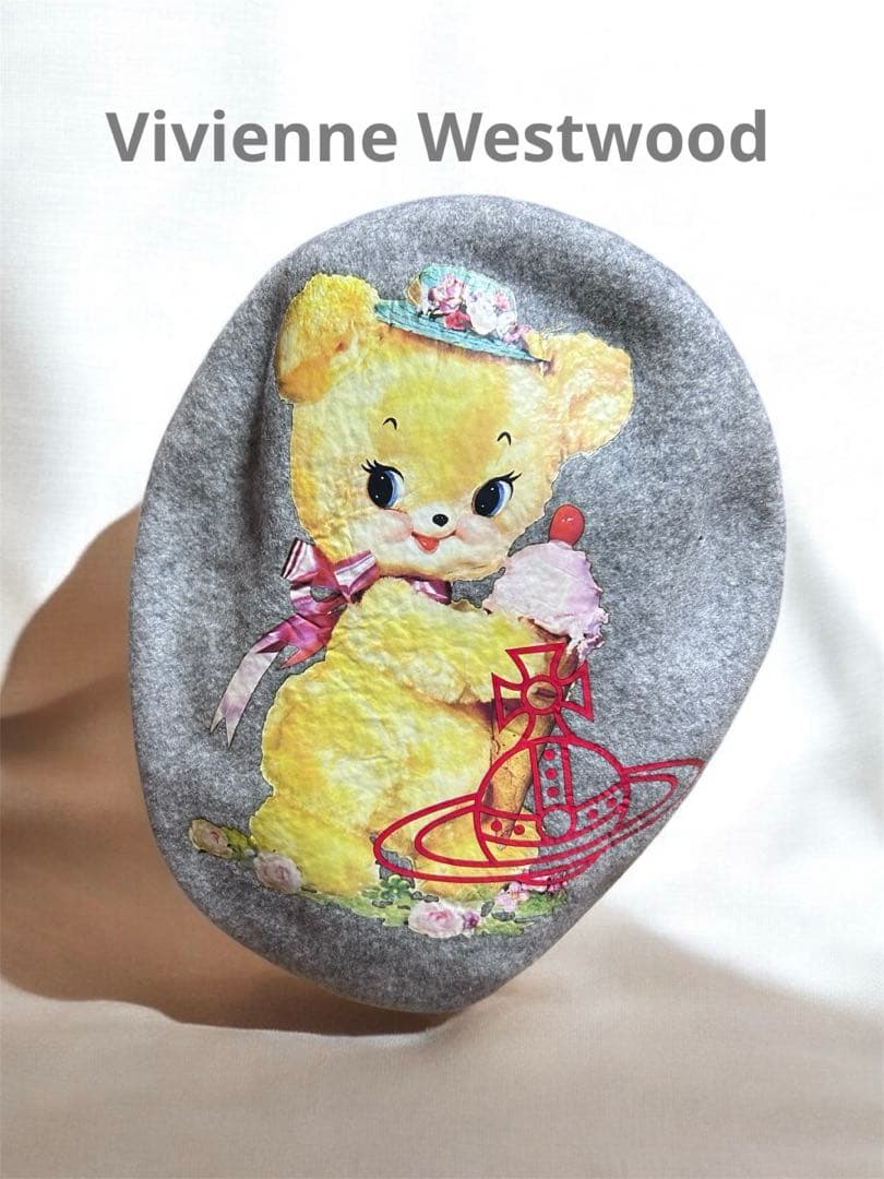 大幅値下げ　Vivienne Westwood ベレー帽 ベアー クマ