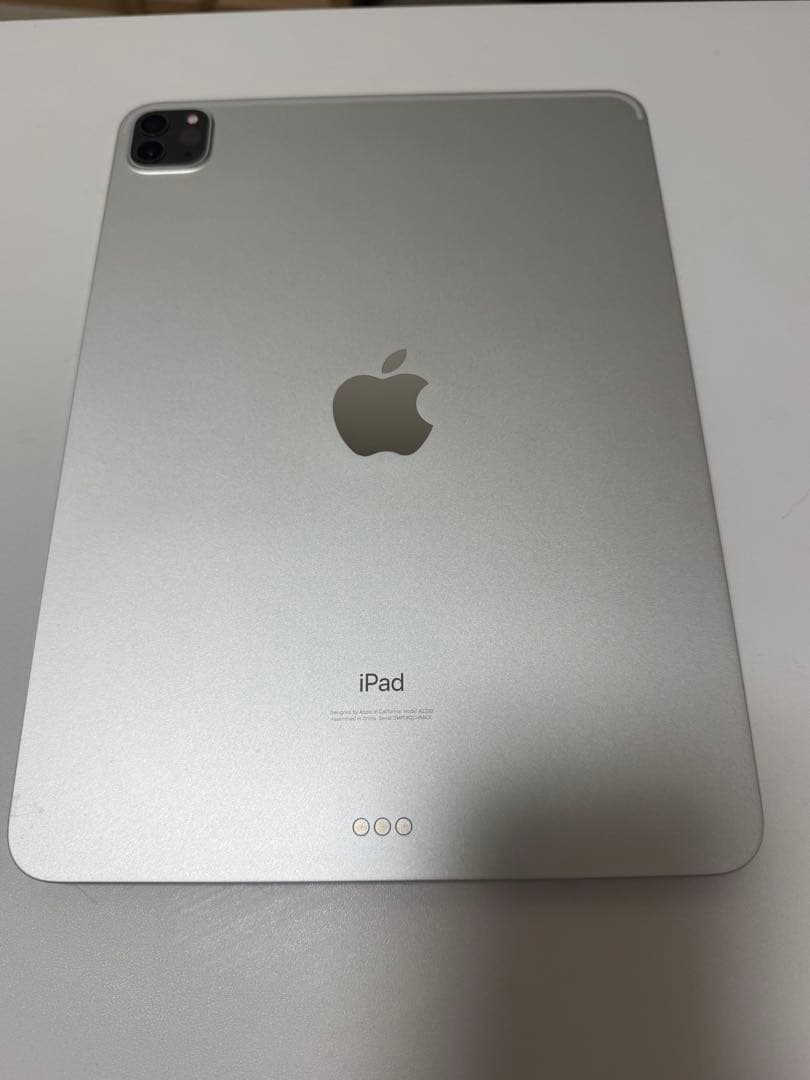 iPad Pro 11インチ第2世代256GB Wi-Fiモデル　シルバー