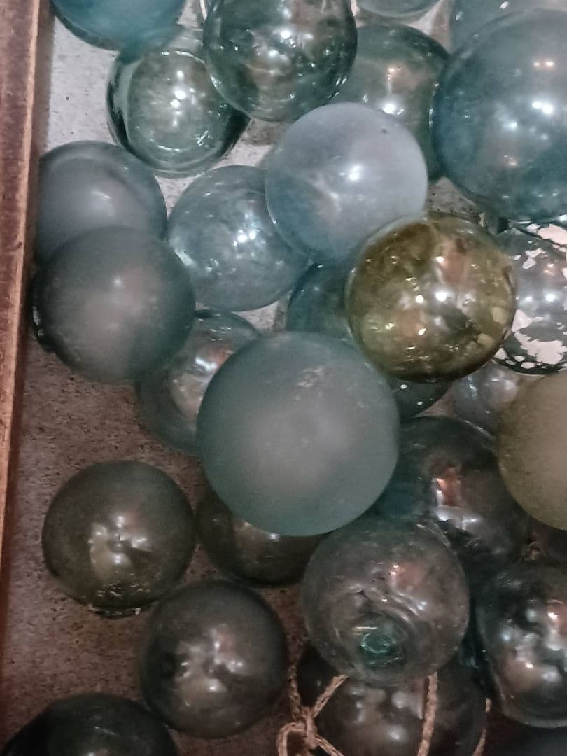 ガラス玉　ガラス浮玉⑤