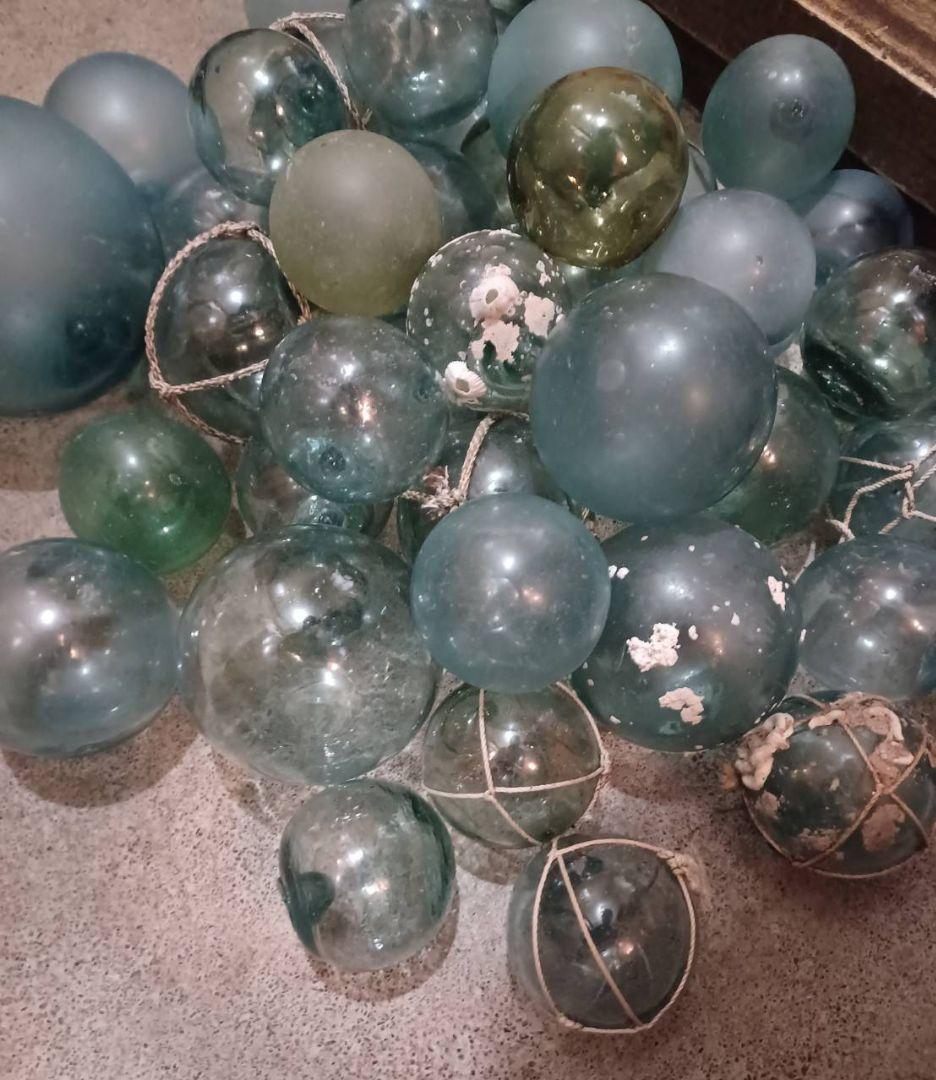 ガラス玉　ガラス浮玉⑤