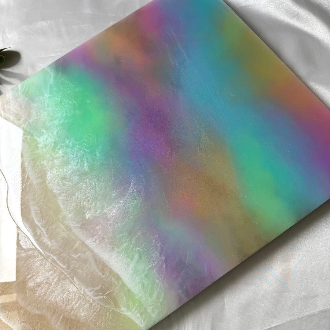 レジンアート　BIGパネル　マジックアワーの海♡ オーシャンアート　海アート