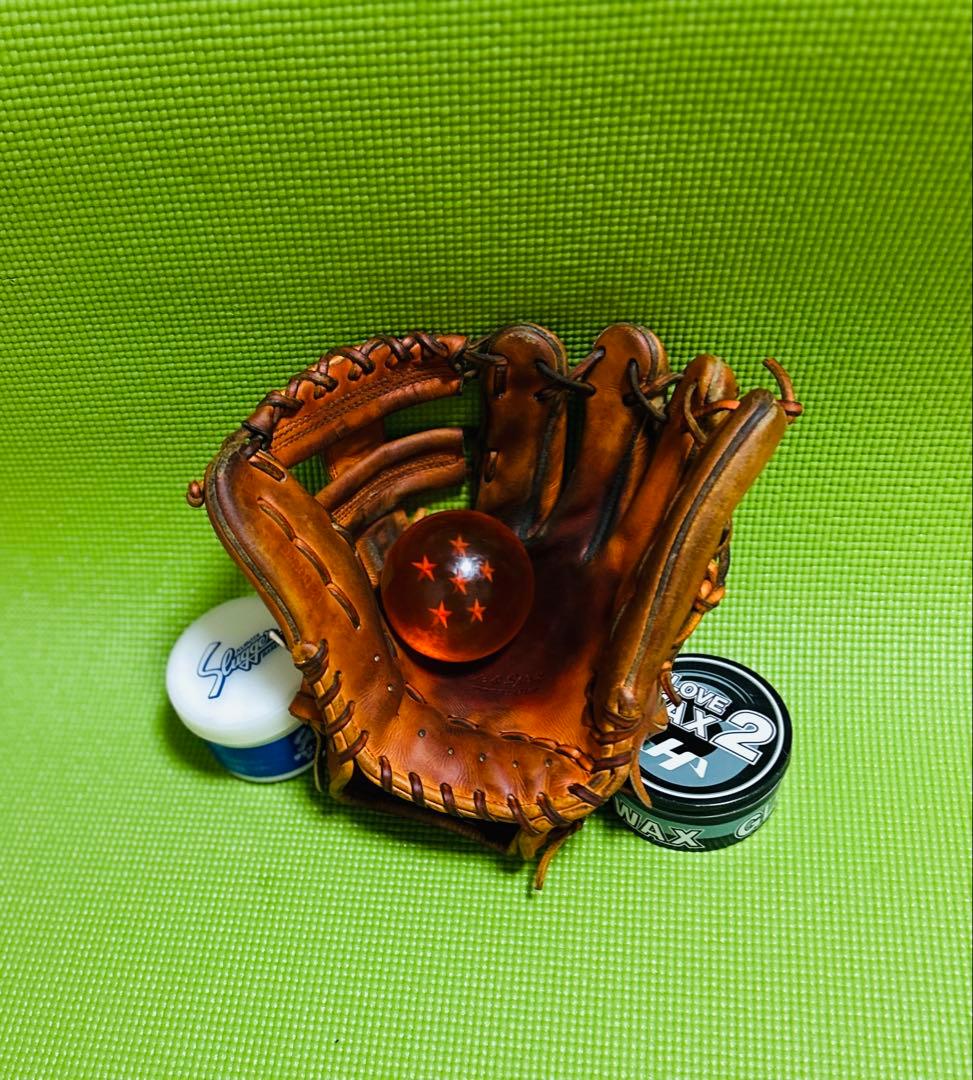 極上　日本製　有名店型付　プロステイタス　硬式用　内野手　今宮　源田　吉川