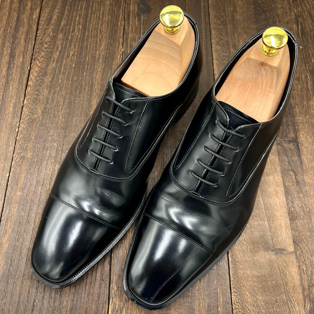 t　リーガル　ストレートチップ　725R　ブラック　黒　24.5㎝