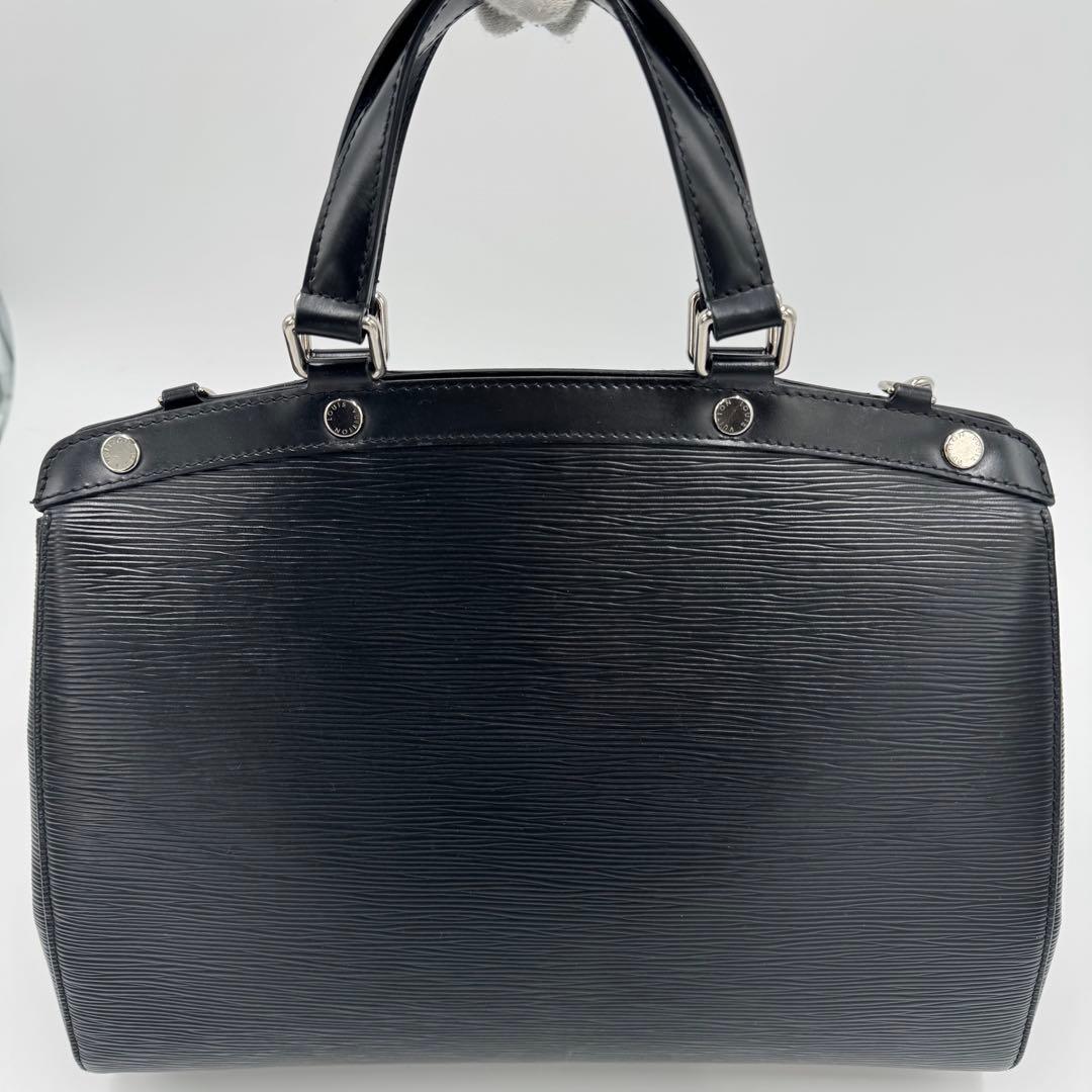 ルイ ヴィトン エピ ブレアGM レザー ハンドバッグ ショルダーバッグ 黒