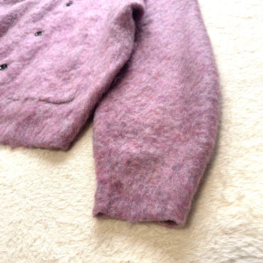 【美品】Knuth Marfミックスモヘヤカーディガン　オーバーサイズ　シャギー