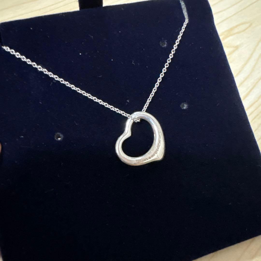 Tiffany&Co ティファニー オープンハート ネックレス