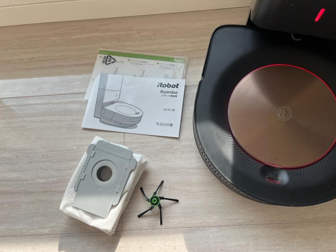 iRobot ルンバ S9+ / 取り扱い説明書・ブラシ・紙パック 付