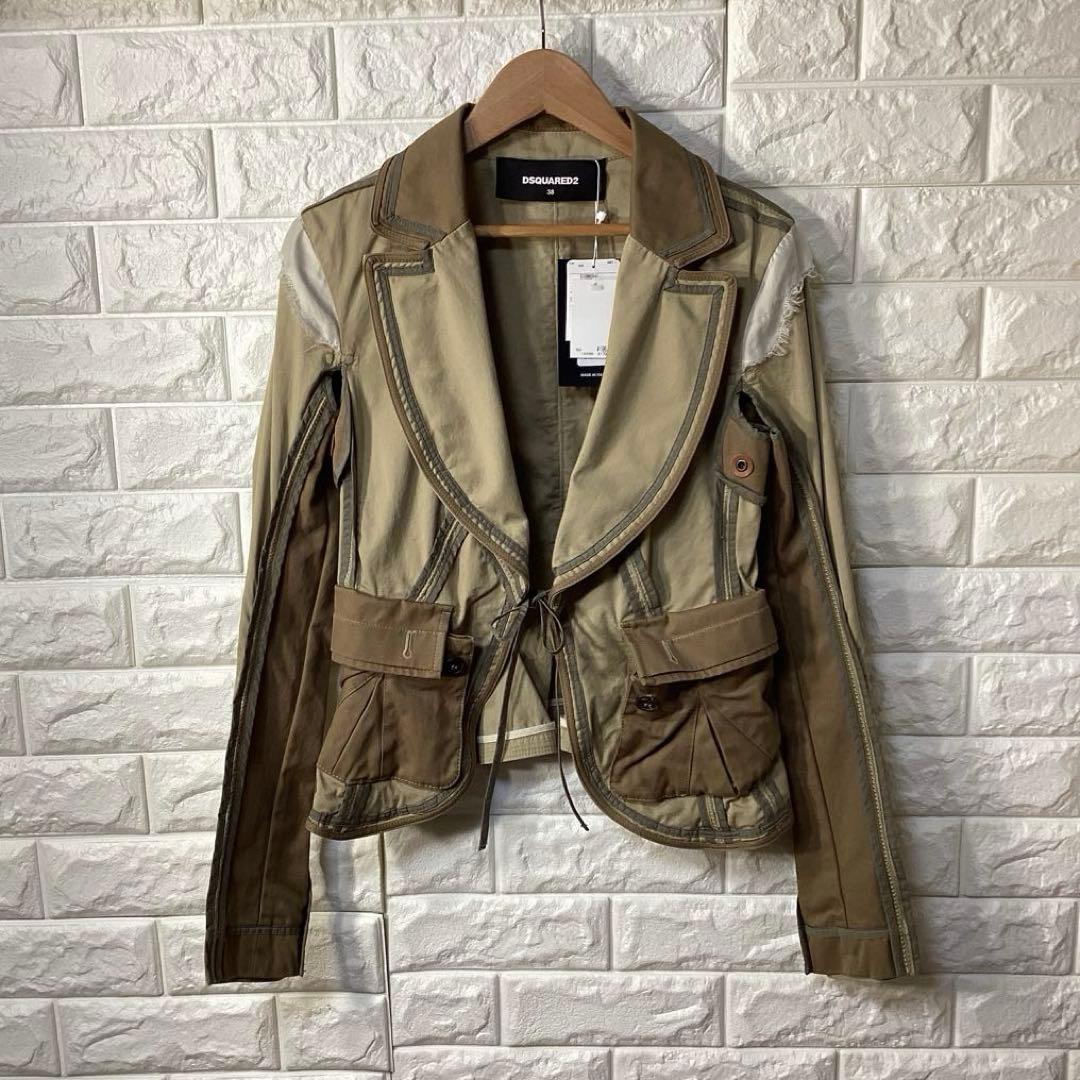 DSQUARED2 【訳あり新品未使用】　ミリタリーテーラードジャケット
