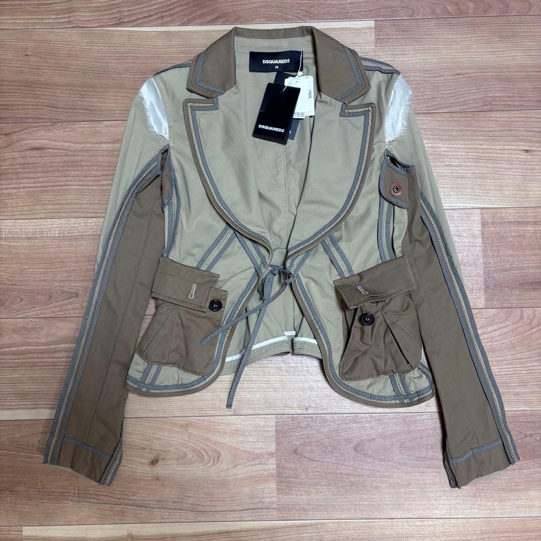 DSQUARED2 【訳あり新品未使用】　ミリタリーテーラードジャケット