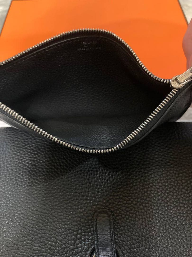 HERMES エルメス ドゴン ブラック P刻印