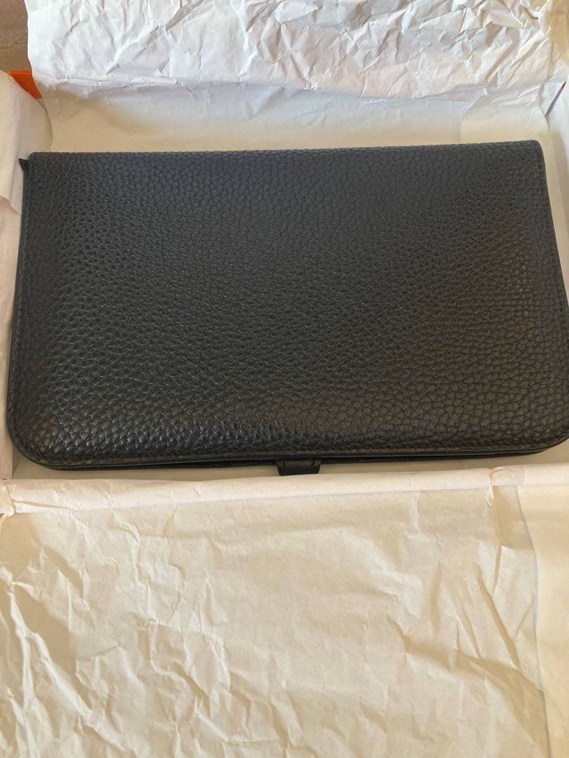 HERMES エルメス ドゴン ブラック P刻印