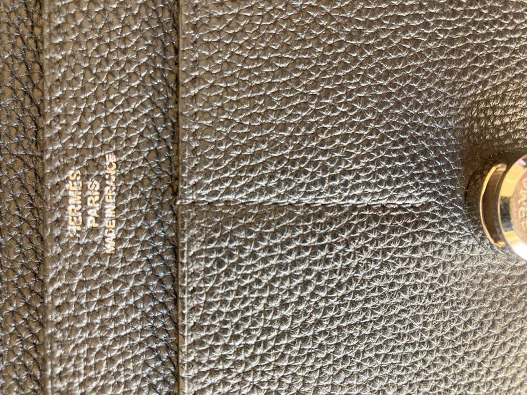 HERMES エルメス ドゴン ブラック P刻印