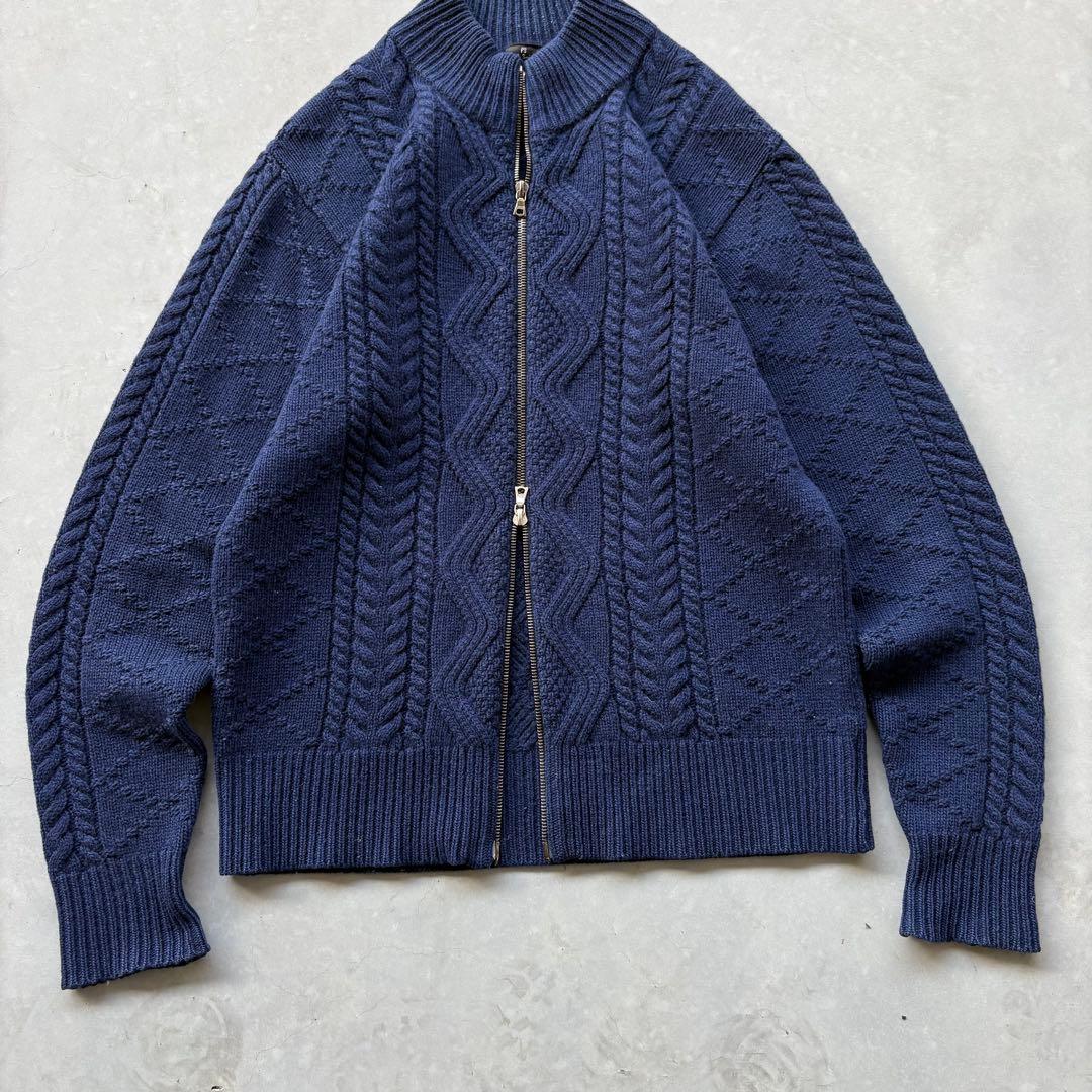 00s Paul Smith ドライバーズニット　短丈　Y2K archive