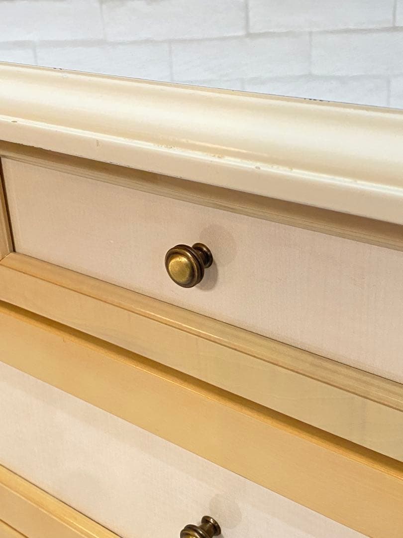 【東京都内23区配送無料】　定価18万円　イタリアアンティーク調　チェスト　箪笥