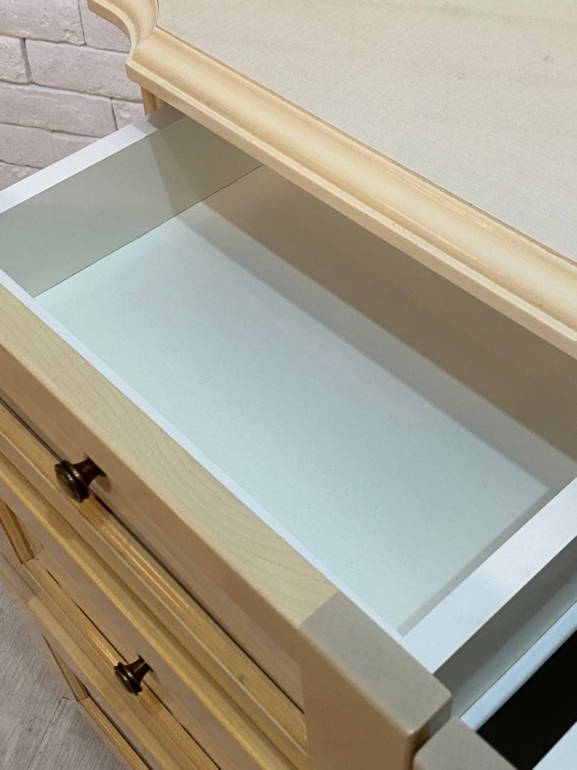 【東京都内23区配送無料】　定価18万円　イタリアアンティーク調　チェスト　箪笥