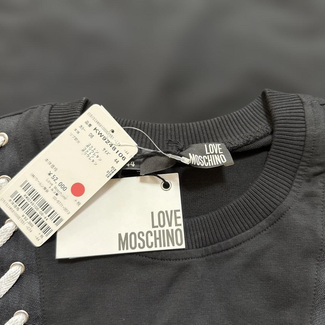 LOVE MOSCHINO ノースリーブひざ丈ワンピース