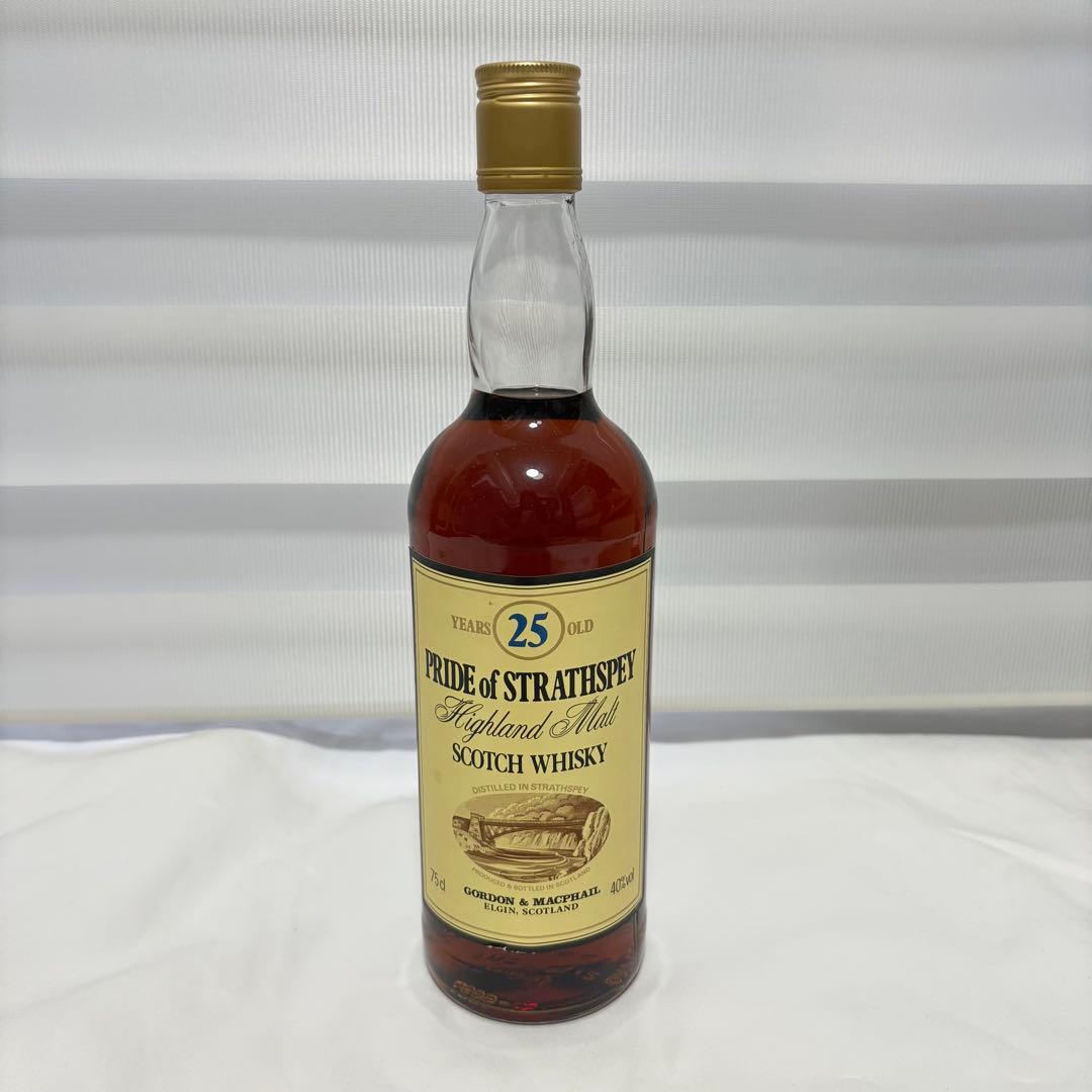 【未開栓希少】G&M PRIDE of STRATHSPEY 25年 ウイスキー