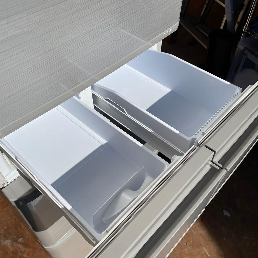 送料設置無料　両開き　5ドア　SHARP 自動製氷機付