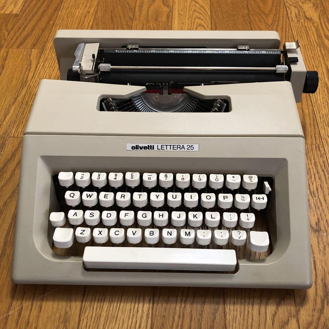 olivetti LETTERA25 タイプライター