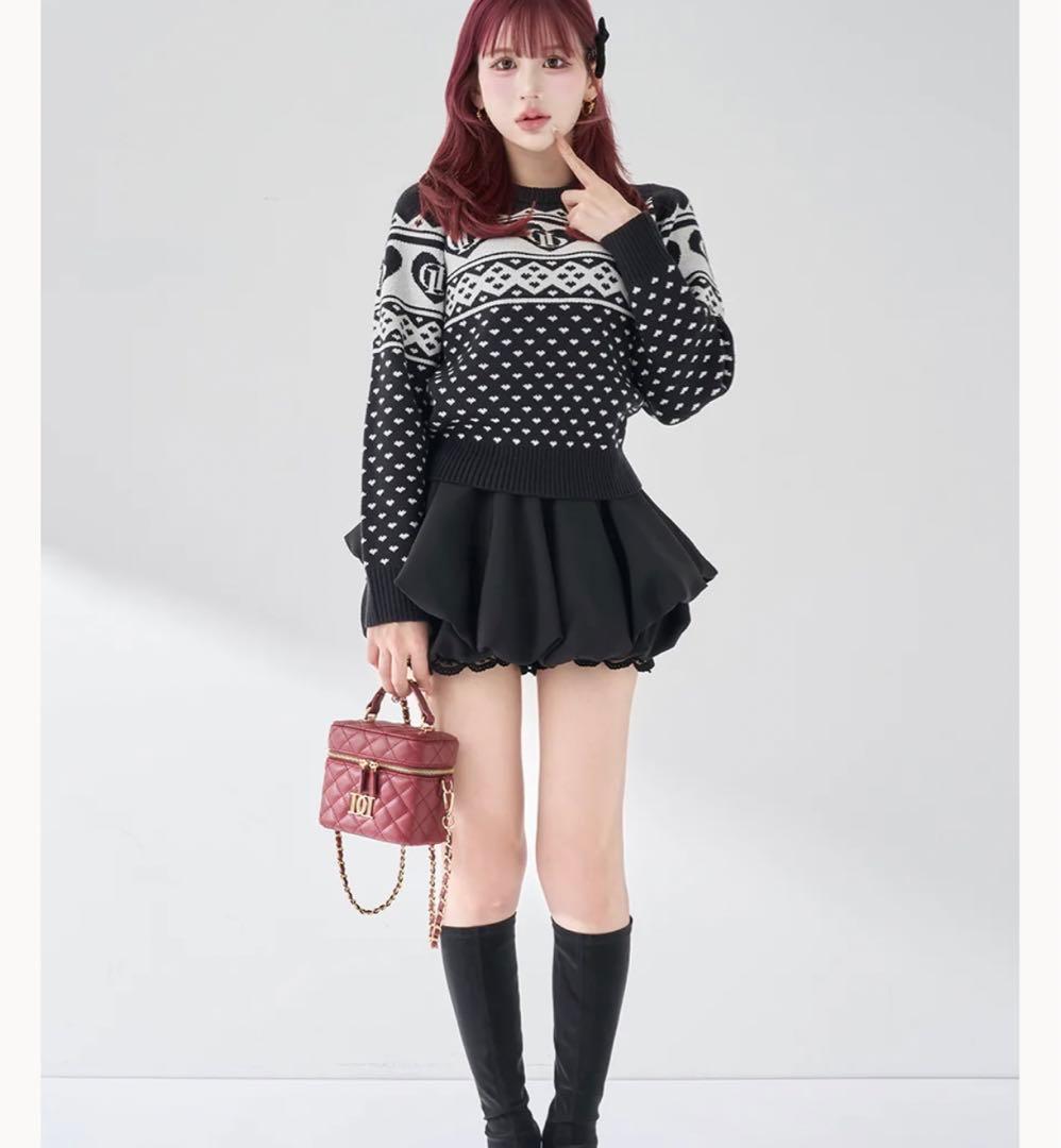 Darich ボリュームバルーンミニスカート　F-L