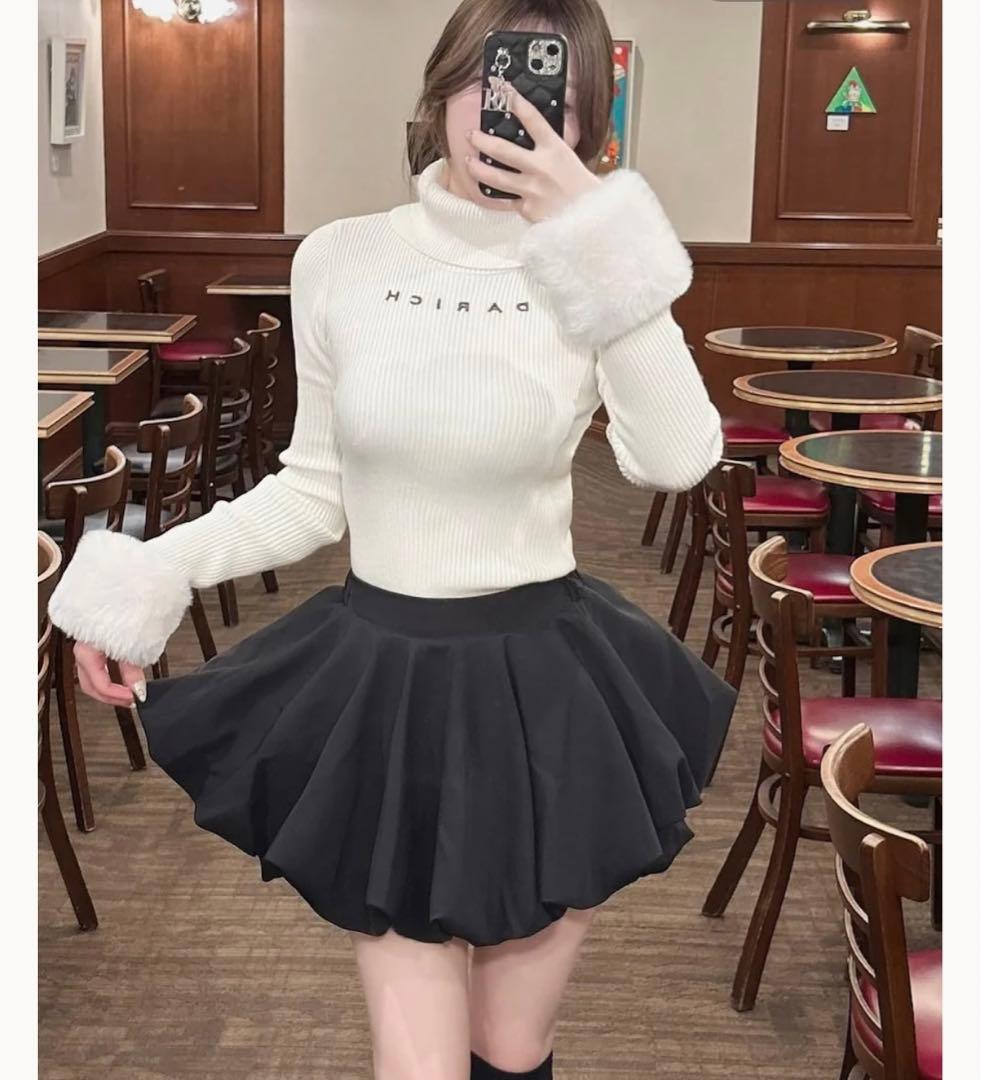 Darich ボリュームバルーンミニスカート　F-L