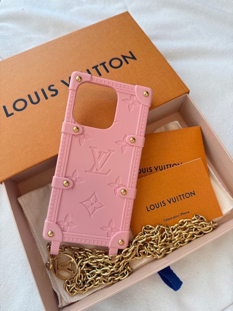 値下げ　美品LOUIS VUITTON iPhone14 PROケース