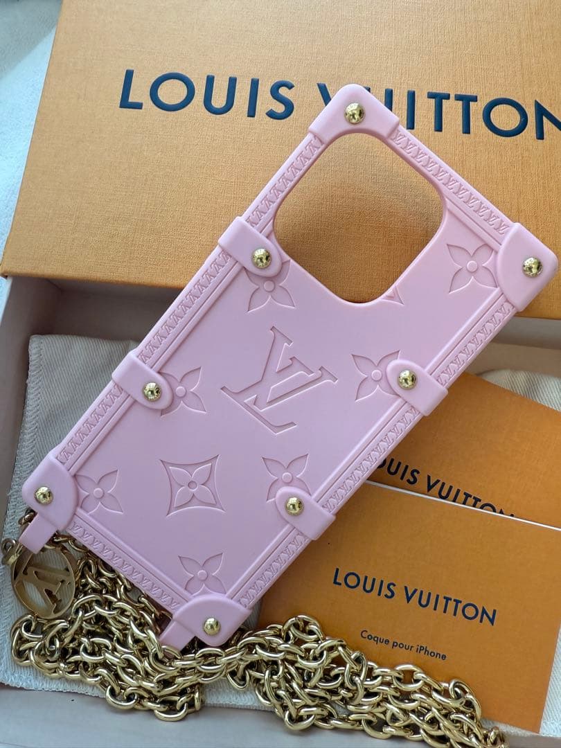 値下げ　美品LOUIS VUITTON iPhone14 PROケース