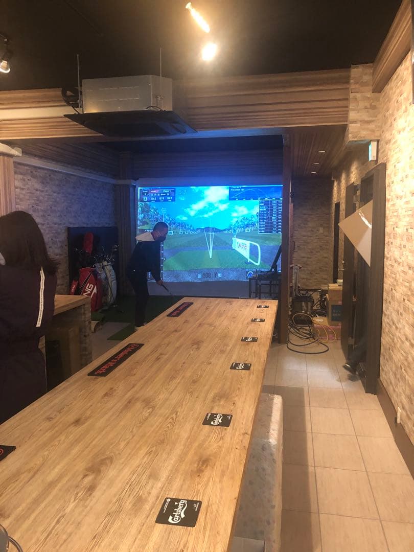 スカイトラック　ゴルフシュミレーター一式