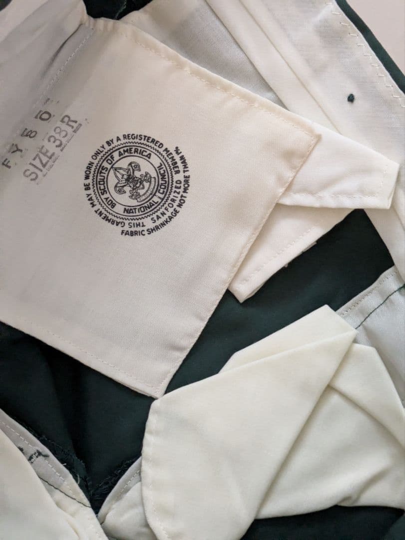 デッドストック 70s USA製 ボーイスカウト チノパンツ scovill