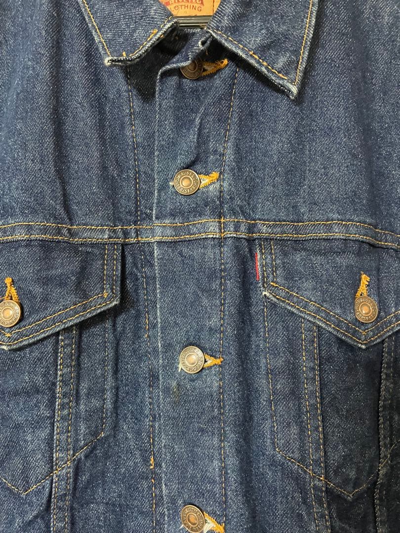 美品 リーバイス70506 42 90’s USA製 濃紺 ブランケット