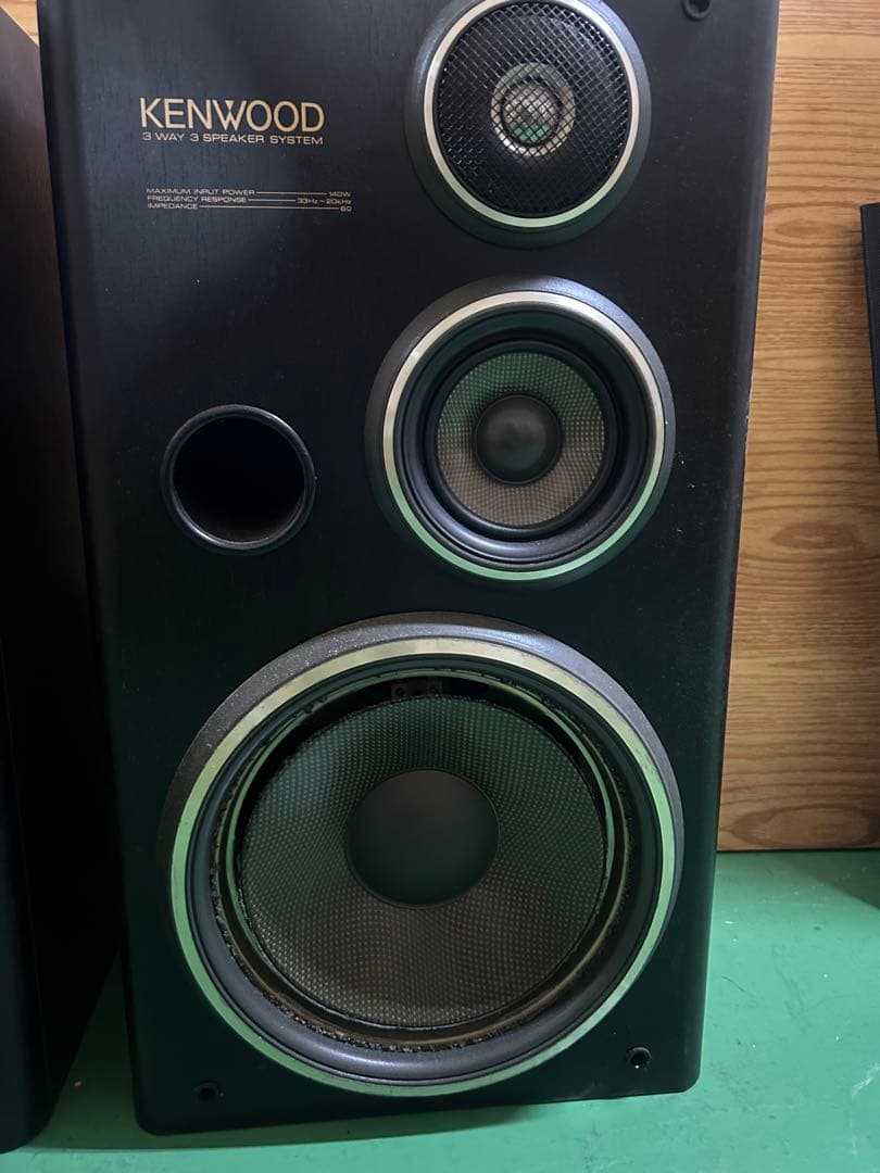KENWOOD S-7J ペア 音響機器　 3ウェイスピーカー　ケンウッド