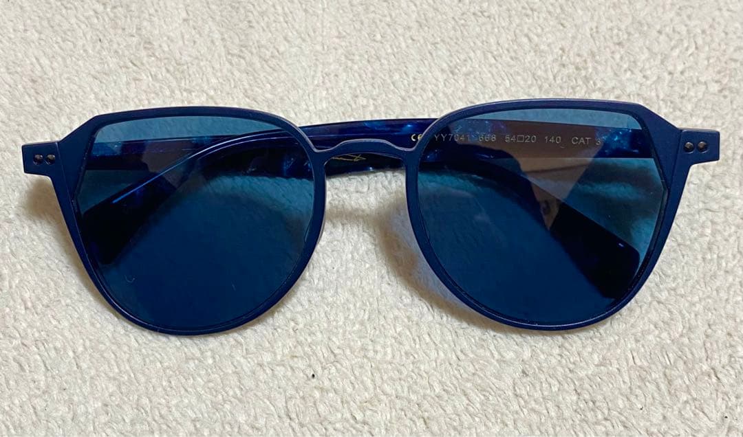 新品　Yohji Yamamoto ヨウジヤマモト　メガネ　サングラス　マーブル