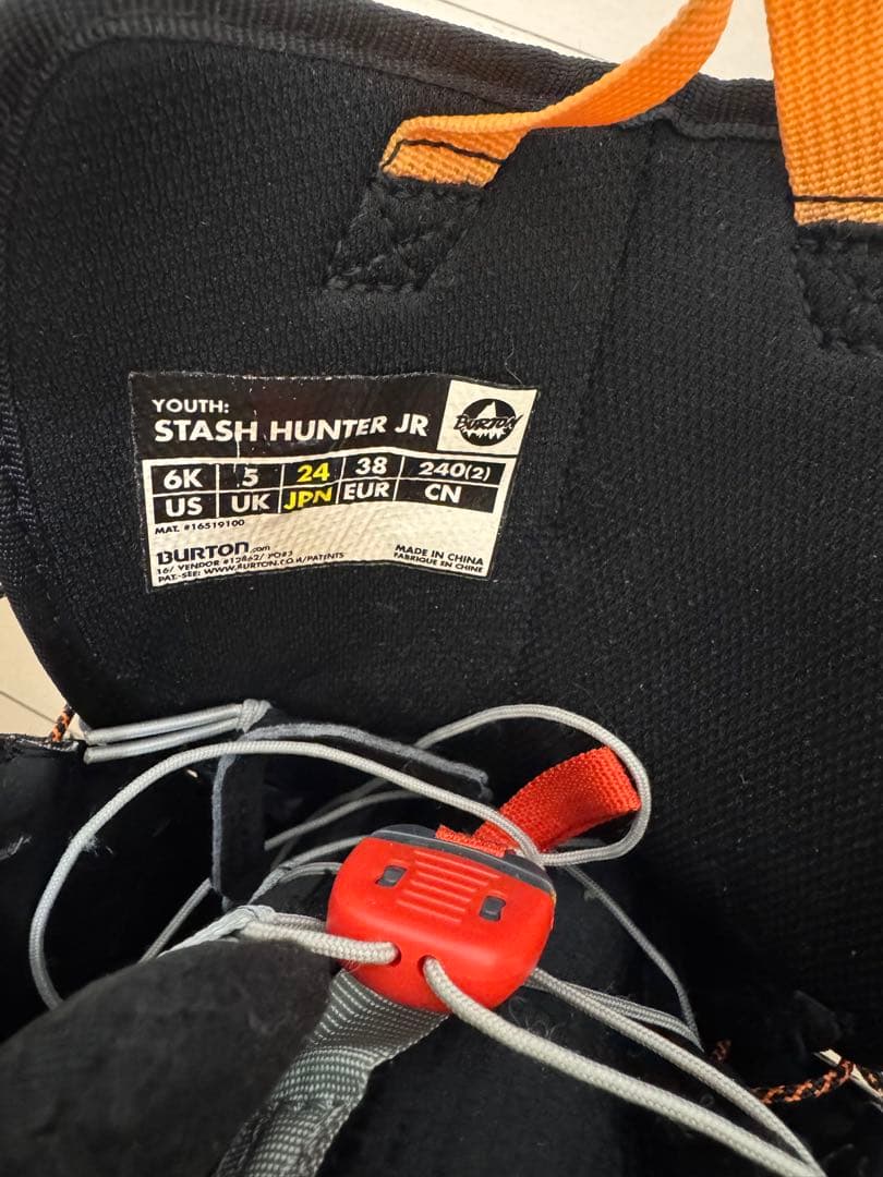 バートン　スノボ　ブーツ　ジュニア　24センチ　美品