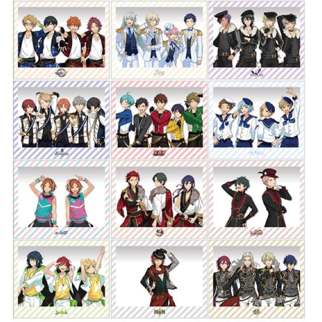 新品★あんスタ【Valkyrie】インスタント写真風カード★4点セット