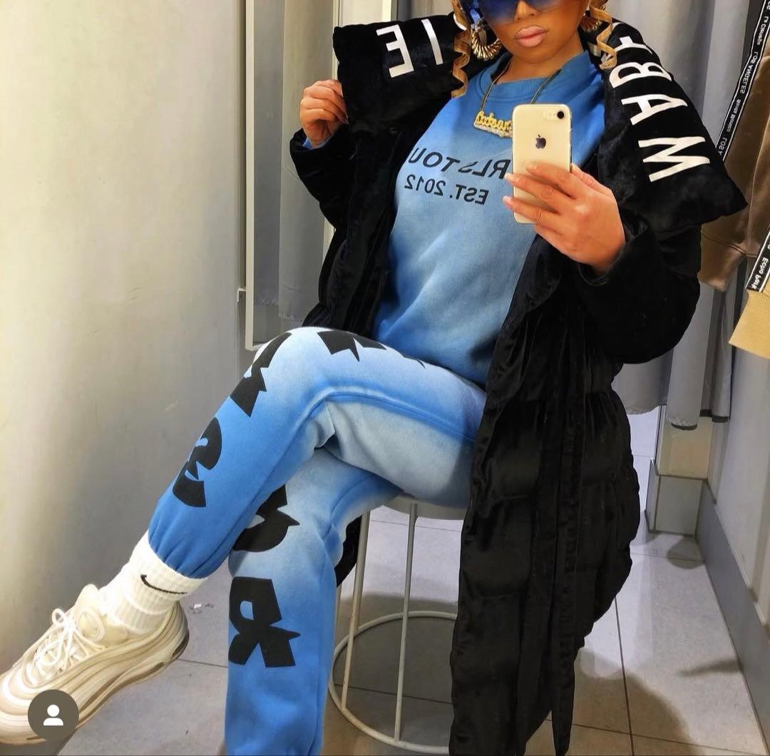 Miifashionnovaグレーフード付クロップドデニムジャケット