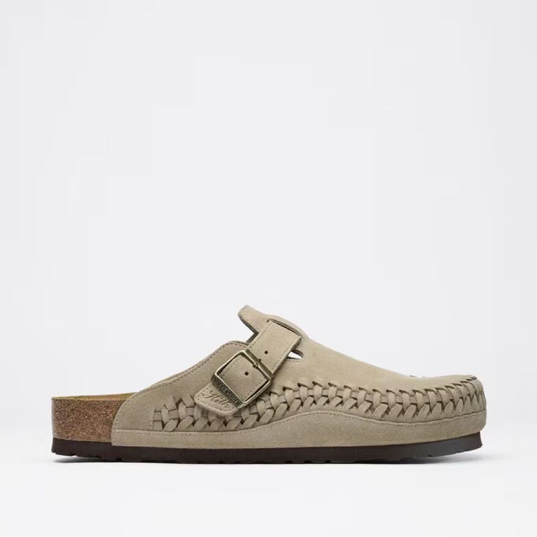 【極美品】KITH Boston Braided 41 TAUPE
