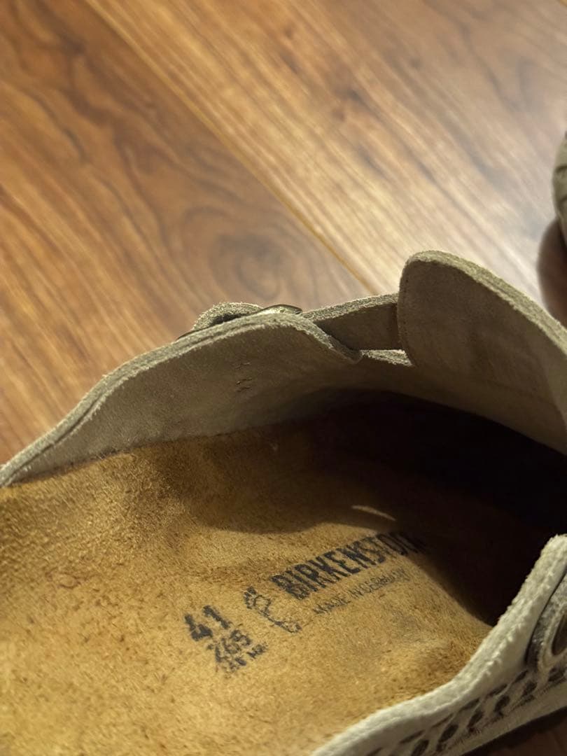 【極美品】KITH Boston Braided 41 TAUPE