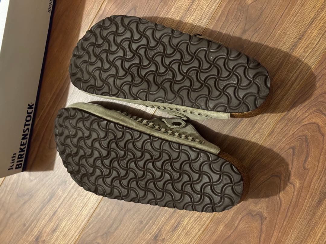 【極美品】KITH Boston Braided 41 TAUPE