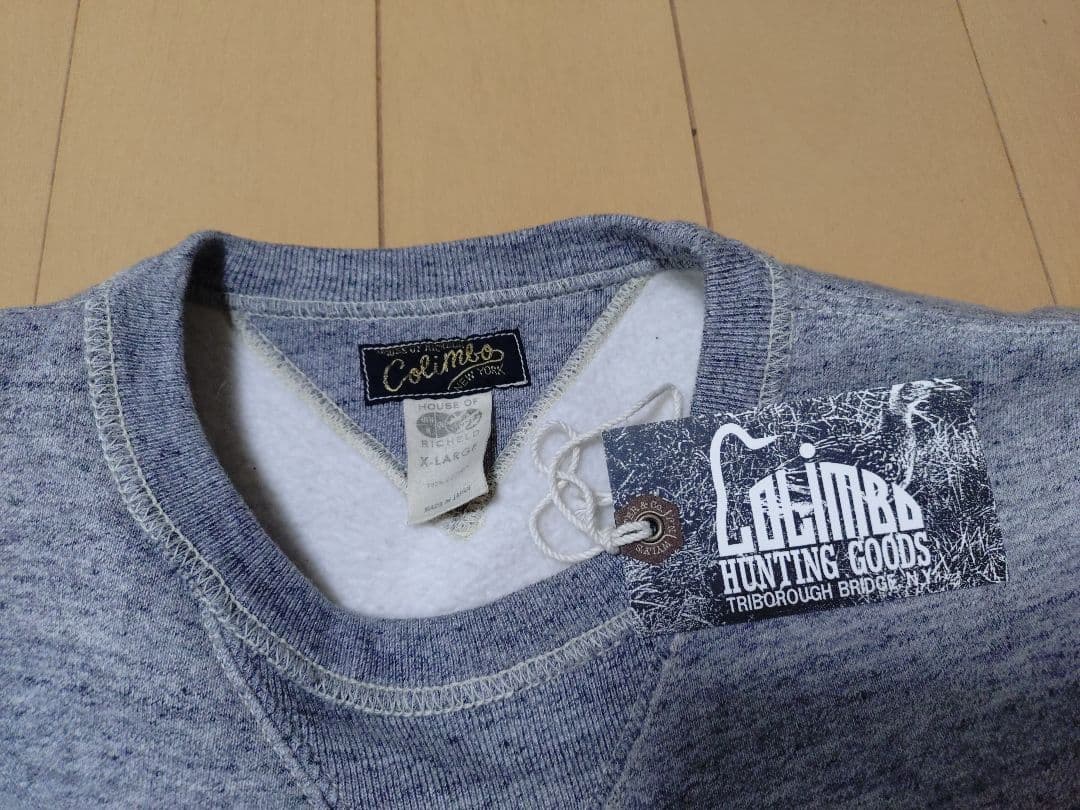 新同品 コリンボ COLIMBO キーストーンスウェット XL