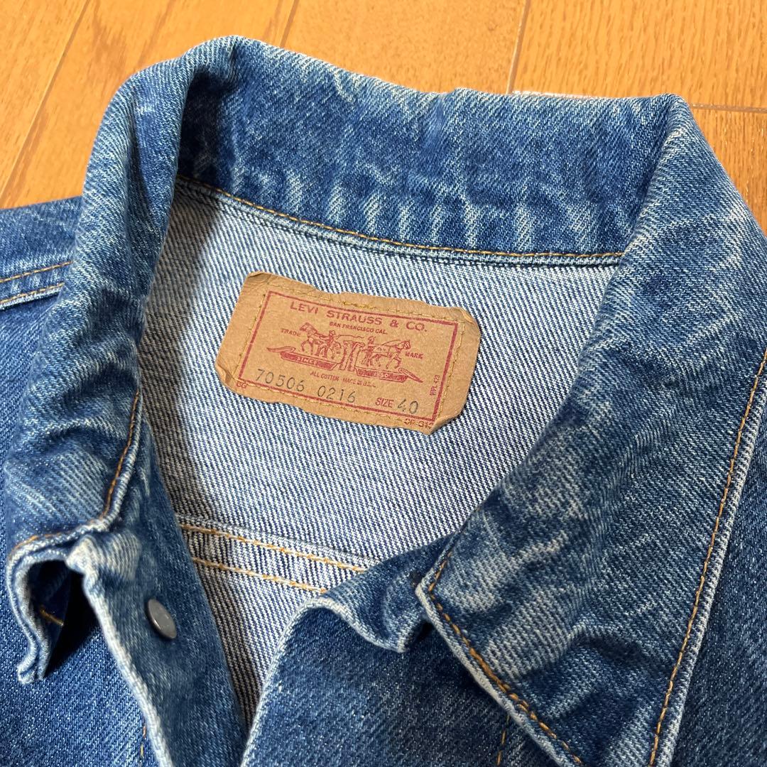 Levi’s 80s USA製 デニムジャケット