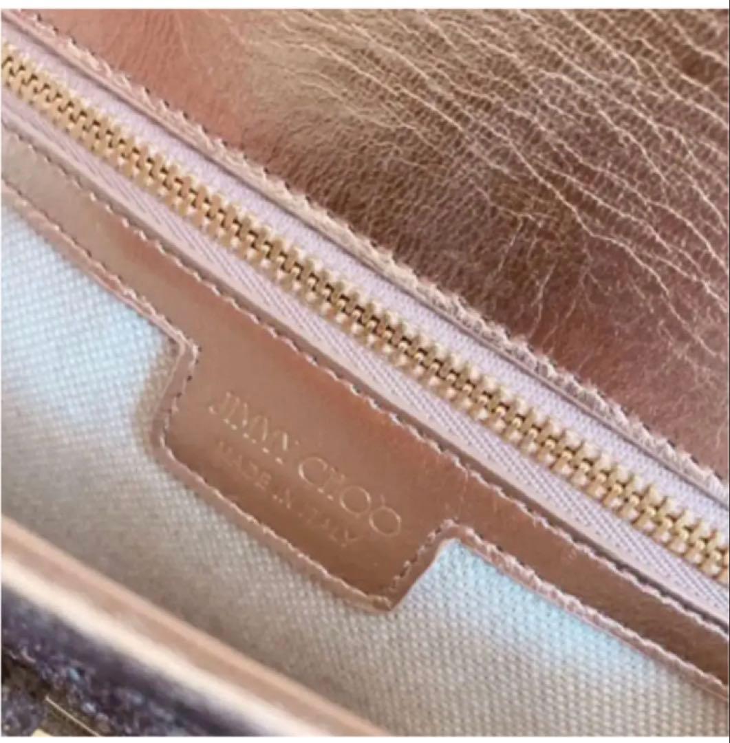 JIMMY CHOO ゴールド パーティーバッグ