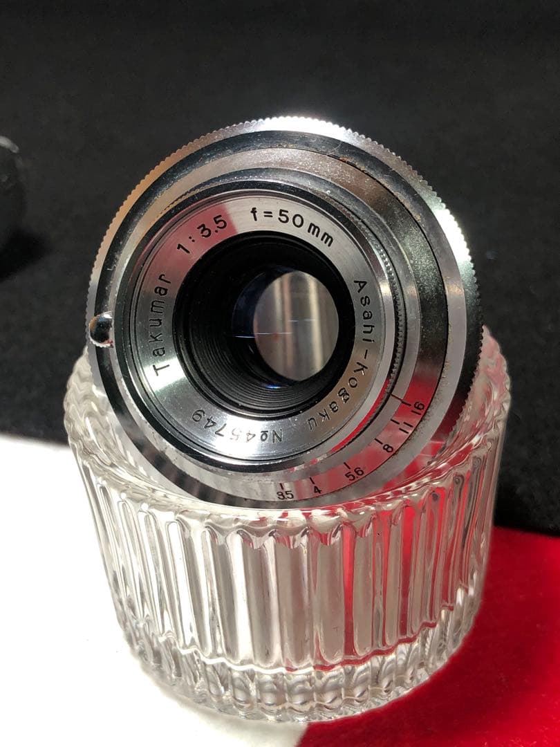 フィルムカメラ pentax asahi flex takumar 50mm f3.5 m37