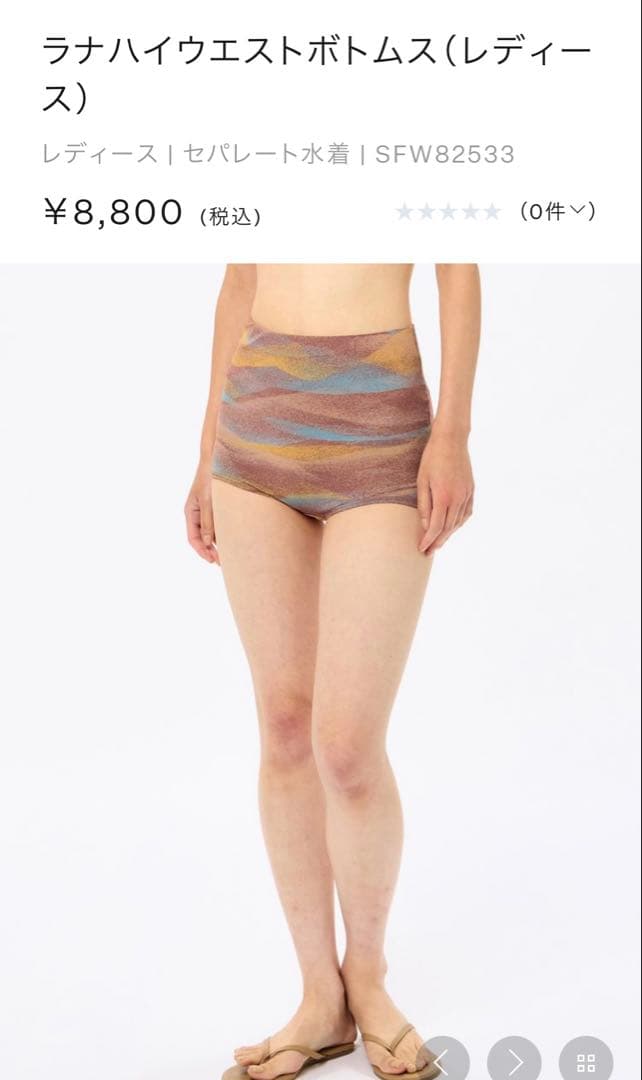 (新品未使用タグ付き)Speedo 今季水着　セパレート　レディース　Mサイズ