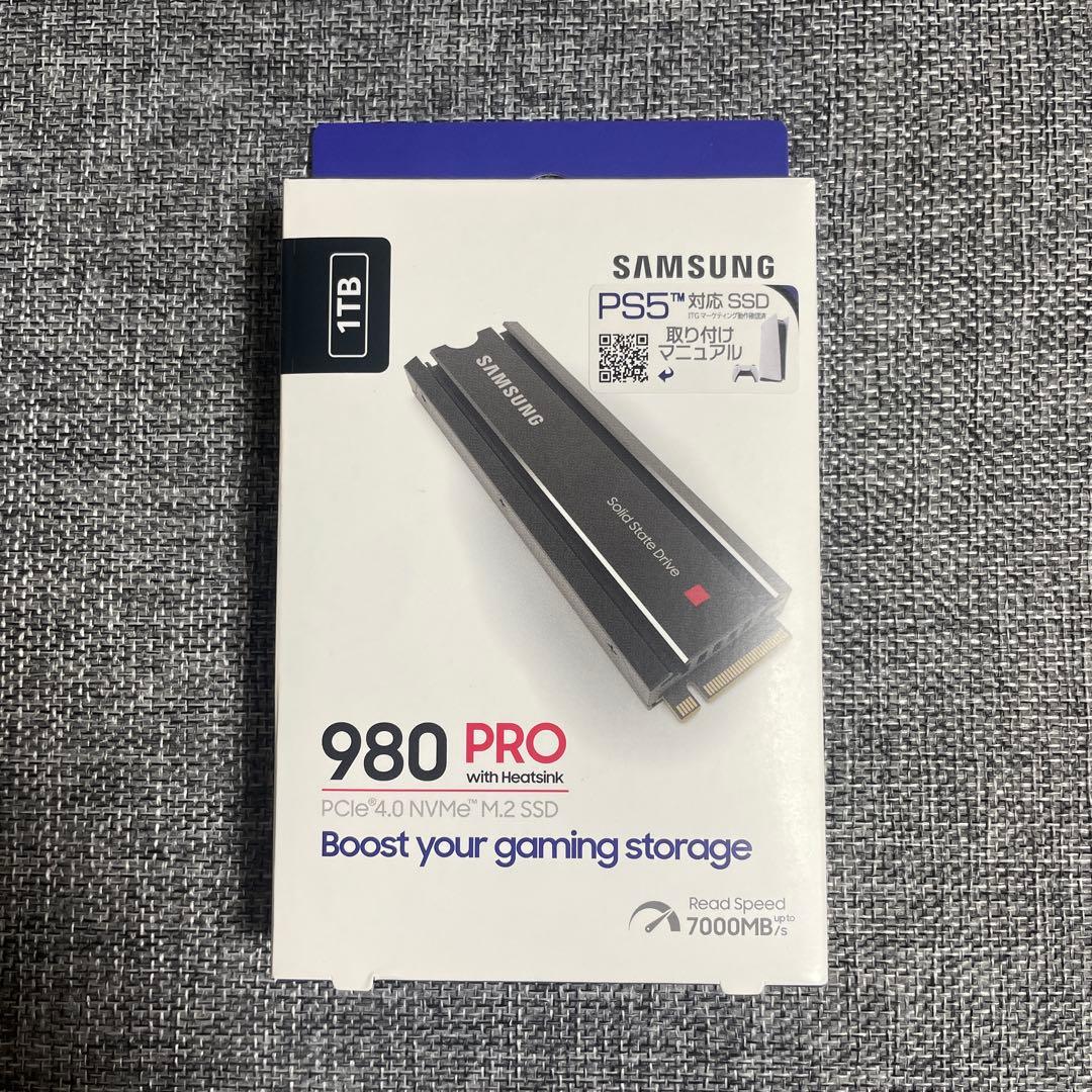 内蔵型SSD SAMSUNG SSD 980pro 1TB