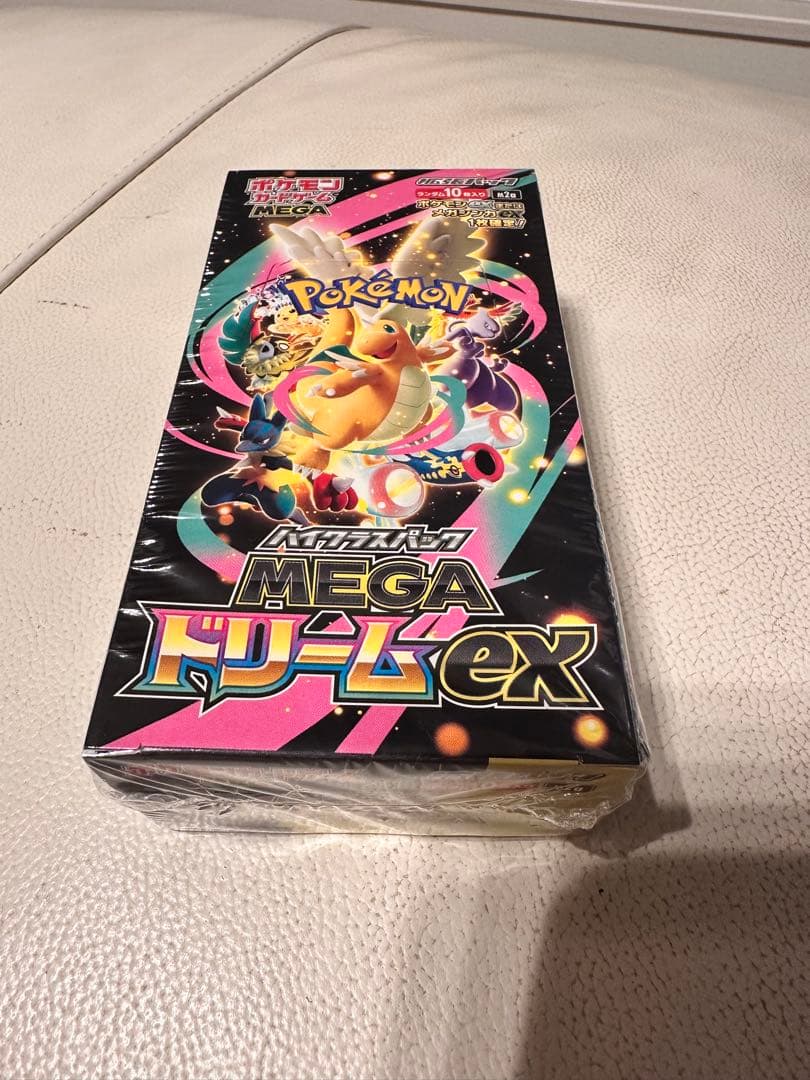 MEGAドリームEX シュリンク付き1BOXオリパ付き