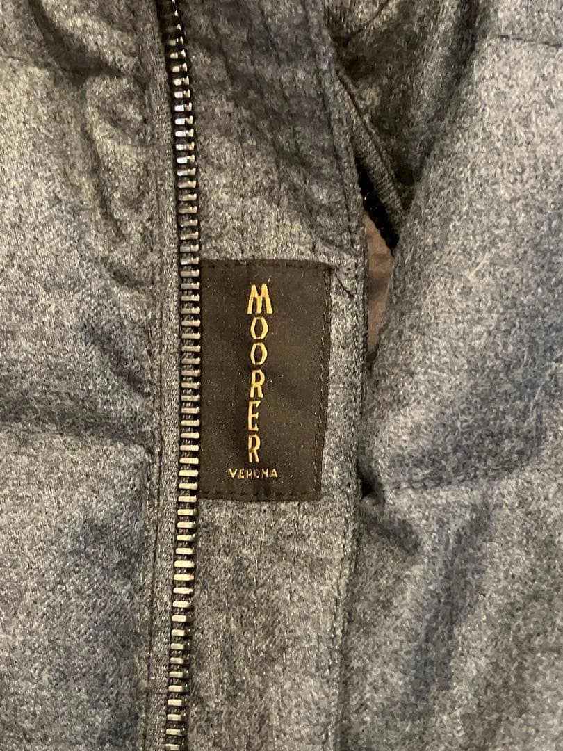 ゆうきじい MOORER ムーレー カシミヤダウンベスト 44